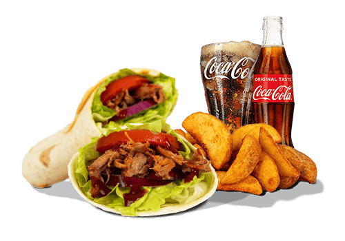 Wrap Pulled Beef Menu