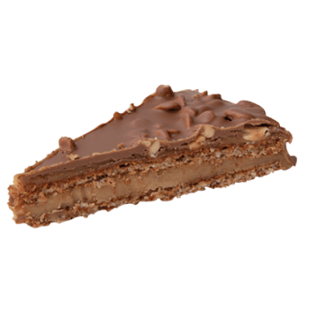 Mandeltorte Karamell Erdnuss