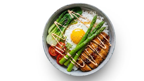 Donburi Spargel Chicken