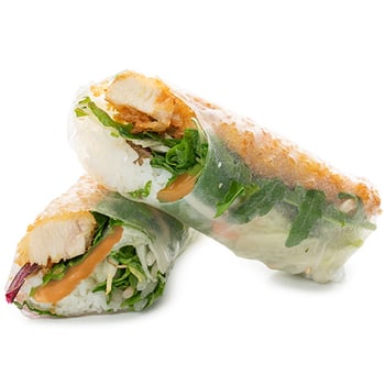 Sommerrolle Peanut Chicken Sommerrolle Peanut Chicken