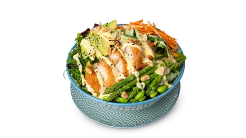 Yoko Poke Bowl Spargel Hähnchen