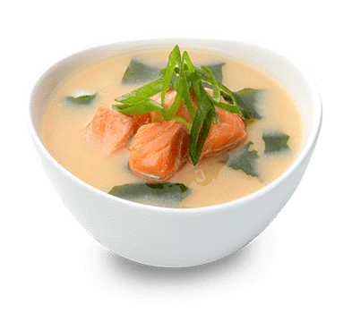Lachs Suppe