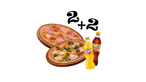 22. Advent Advent 2 Pizzen + 2 0,5L Getränke