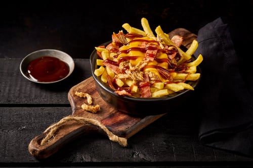 Loaded Fries BBQ Bacon Cheese