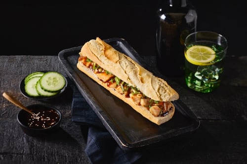 Broodje kip Teriyaki