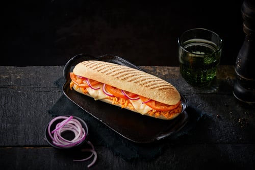 Panini Pulled Chicken