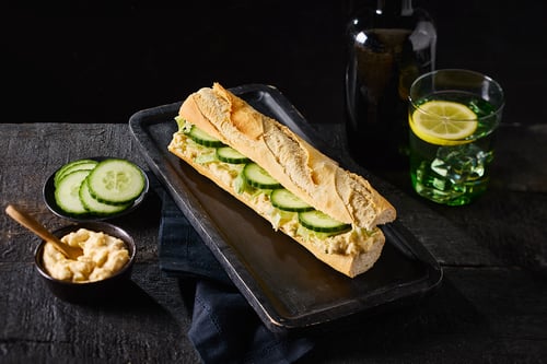 Broodje Eiersalade Broodje Eiersalade