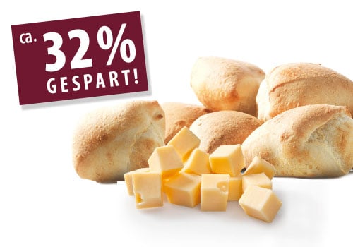 8 Freunde gefüllt mit Käse (Coupon 10)