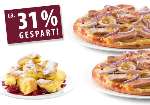 2 Thunfisch + 1Frauke (Coupon 4) 2 Thunfisch + 1Frauke (Coupon 4)