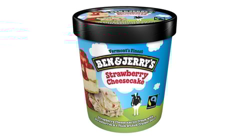 Ben & Jerry's Strawberry Cheesecake