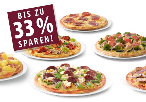 Bestelle 6 Pizzen - bezahle 4 (Coupon 6) Bestelle 6 Pizzen - bezahle 4 (Coupon 6)