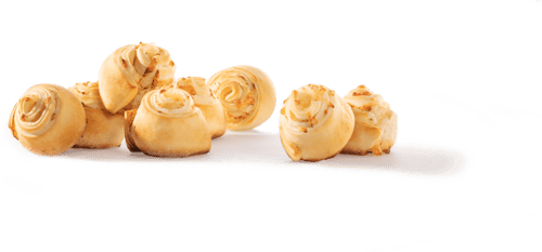 8 Stück Pizzabrötchen gefüllt mit Käse