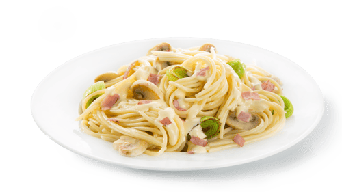 Pasta Schinken-Sahne