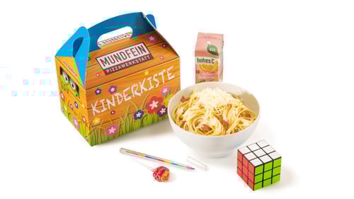 KINDERKISTE Pasta Schinken-Sahne