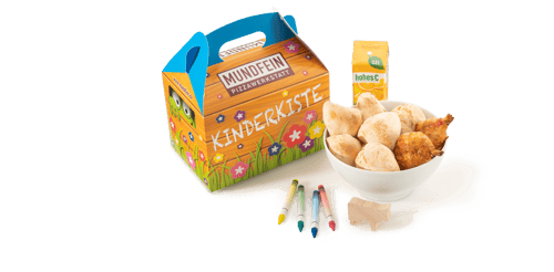 Kinder 6 Pizzabrötchen