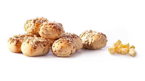 8 Stück Mehrkornbrötchen mit Käse