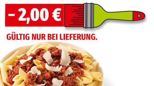 Pasta Bolognese Aktionspreis