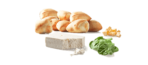 8 Pizzabrötchen Hirtenkäse+