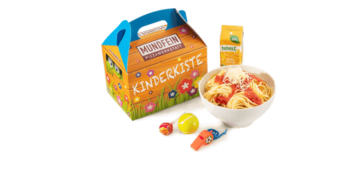 KINDERKISTE Nudeln Tomate