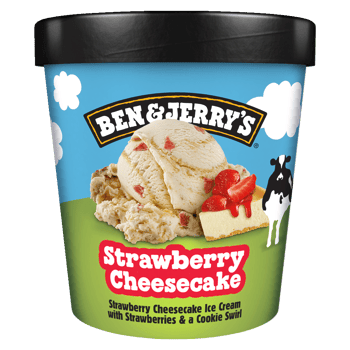 Ben & Jerry's Strawberry Cheesecake