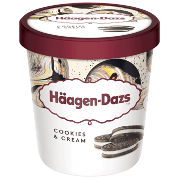 Häagen D.  Eis Cookie & Cream