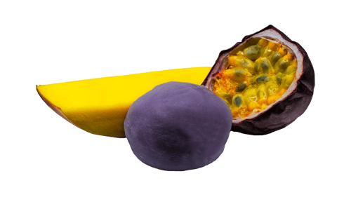 Mango Passionsfrucht Mochi (1 Stück)