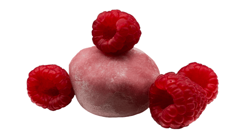 Himbeer Mochi (1 Stück)