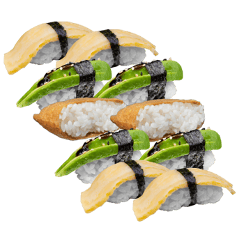 10 € Veggie Nigiri Box