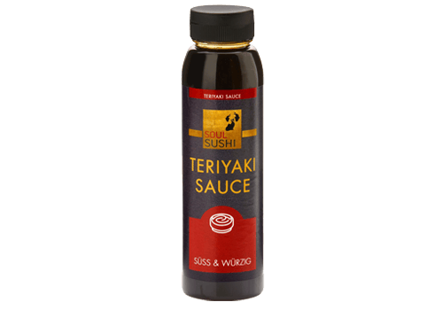 Flasche Teriyaki Sauce