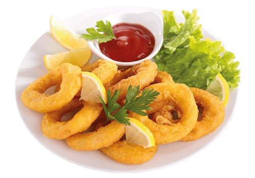8 Calamari Ringe