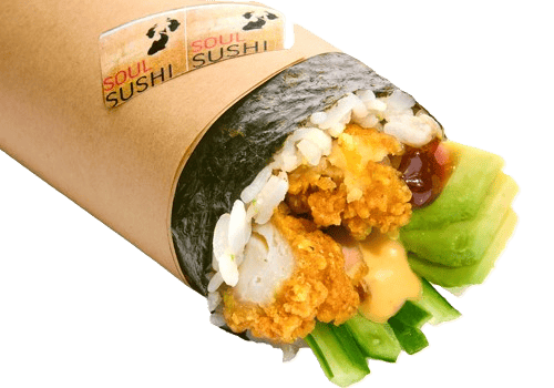 Chicken Karaage Burrito