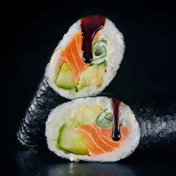 Lachs Lime Burrito