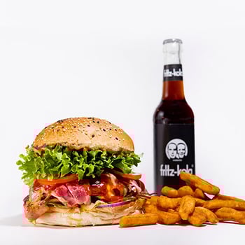 Turkish Deluxe Burger Menü