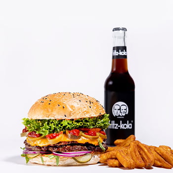 Tex-Mex Burger (scharf) Menü