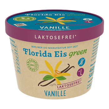 Florida Eis Vanille -Laktosefrei- 500ml