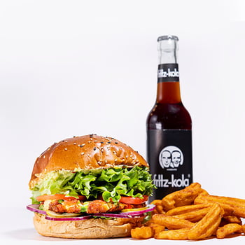 Gemüse Burger Menü