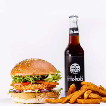 Crispy Chicken Burger Menü