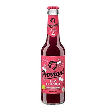 Proviant Bio Schorle Kirsche & Granatapfel 0,33l Proviant Bio Schorle Kirsche & Granatapfel 0,33l