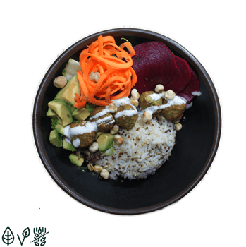 Falafel Freunde Reis (klein)