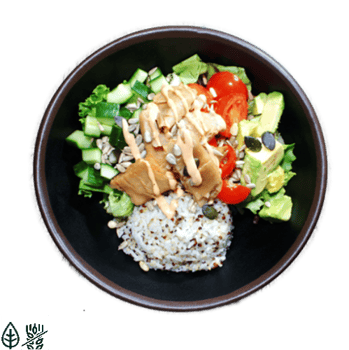 Avocado No-Chicken Reis