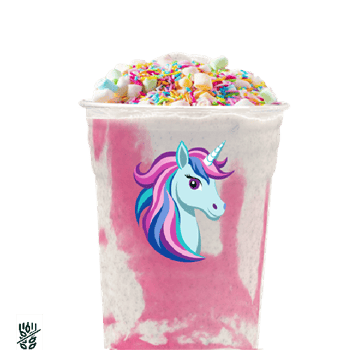 Einhorn-Smoothie (0,5l)