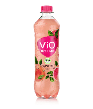 ViO Bio Limo Grapefruit-Rote Johannisbeere 0,5l