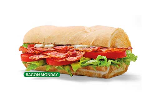 Subway Deventer - Sub of the Day - Bacon Monday
