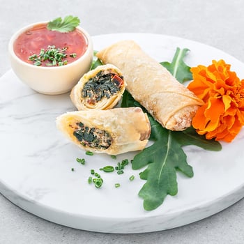 Vegetarische Frühlingsrolle 2 Stück