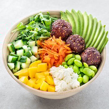 Spicy Tekka Mango Bowl