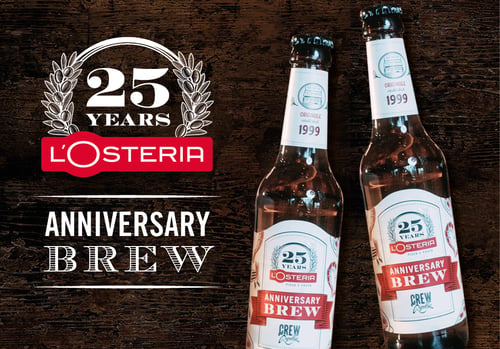 L`Osteria anniversary Brew