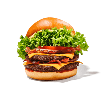 Double Bacon Cheese Double Bacon Cheese