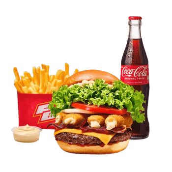 Crispy Bacon Cheese Menü Crispy Bacon Cheese Menü