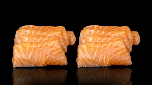 VEGAN Lachs Sashimi