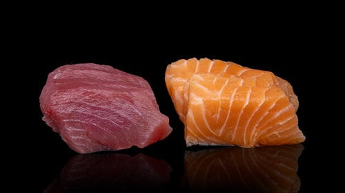 Tuna Lachs Sashimi